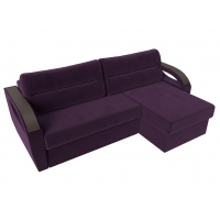 Угловой диван Форсайт (велюр фиолетовый) - Изображение 3